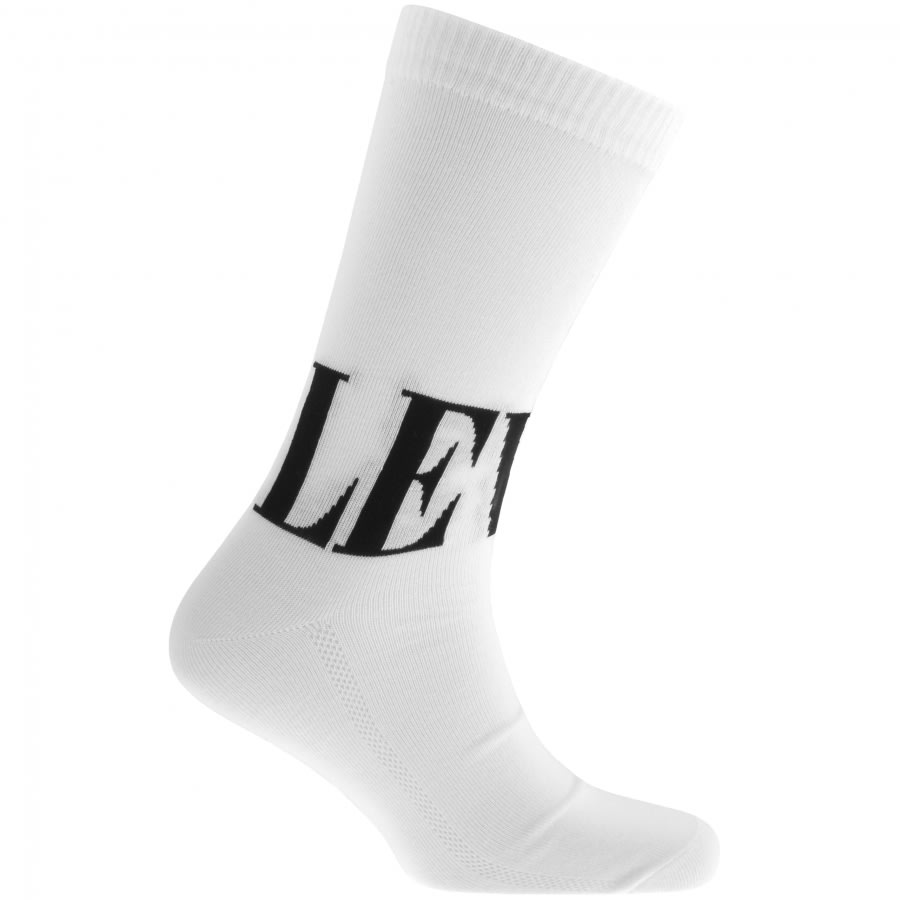 Alternative Image for ProductLevis Tall Logo 2 Pack Socks White2